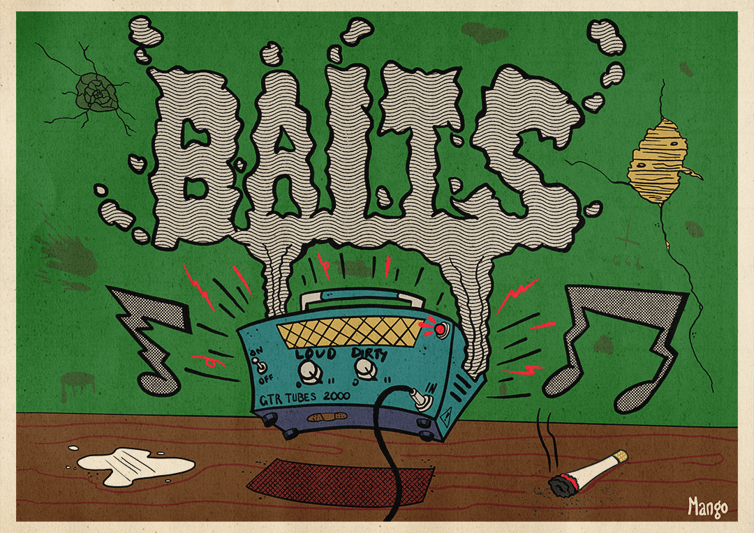 BAITS - Smokey Amp Poster - PAPER - 1080